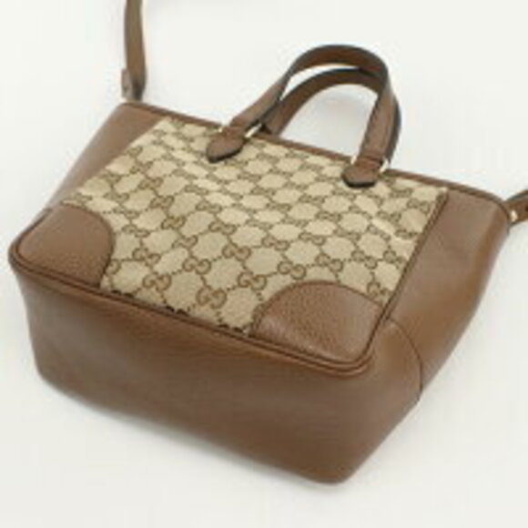 Gucci Tote Bag GG Canvas Beige - Picture 2 of 5